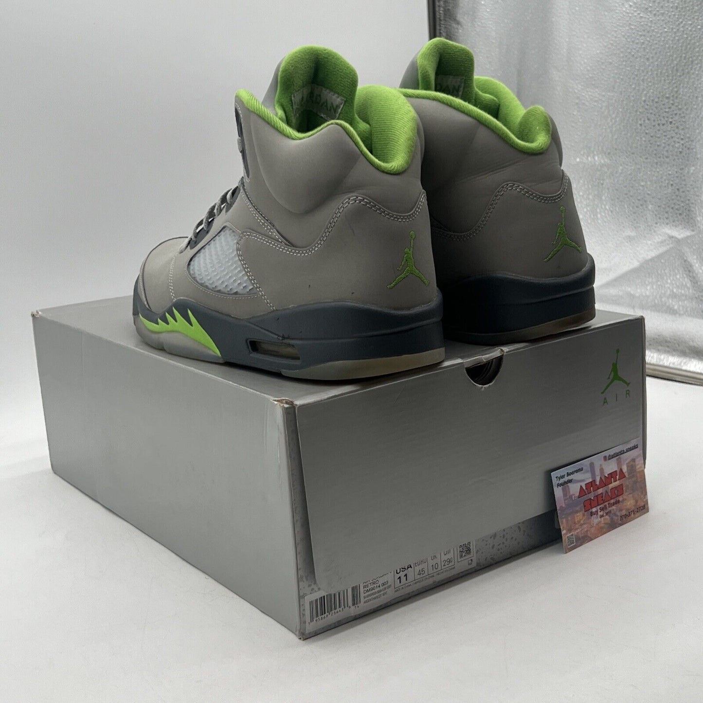 Size 11 - Jordan 5 Retro Green Bean Suede (DM9014-003)