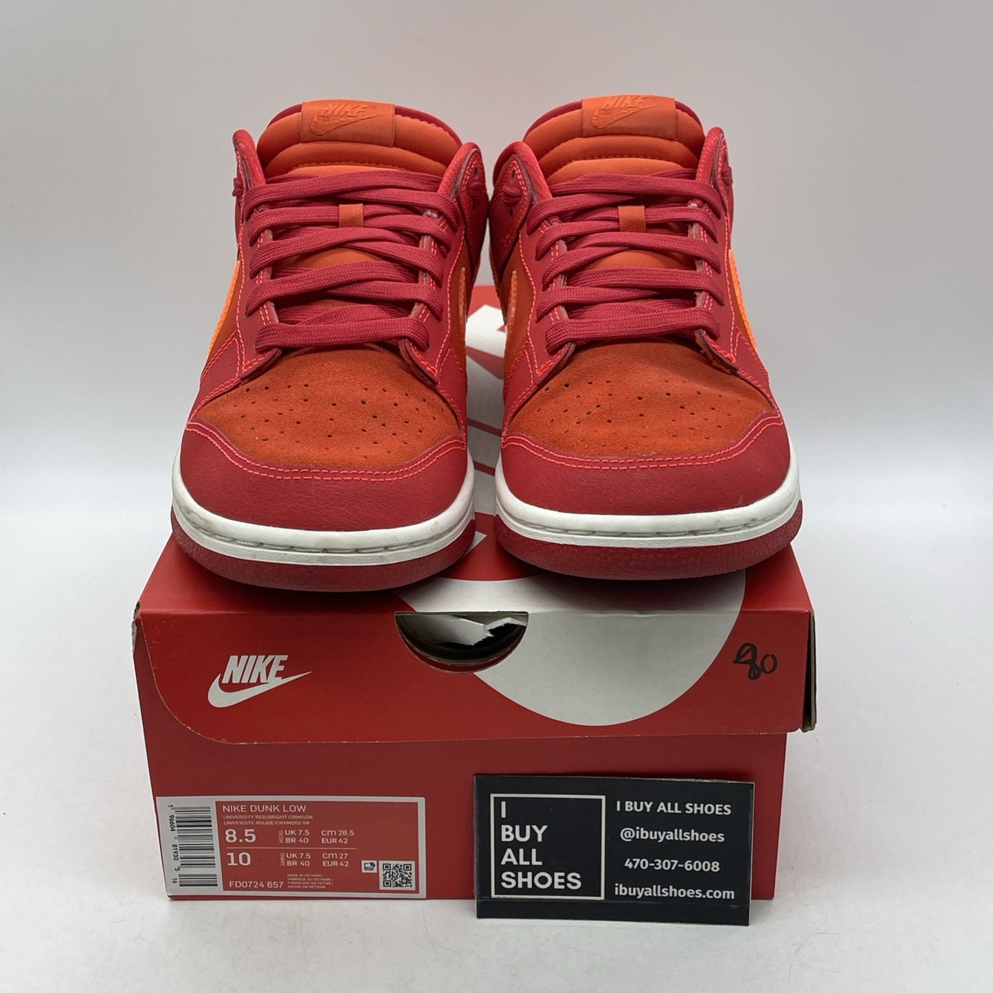 Size 8.5 - Nike Dunk Low ATL (FD0724-657)