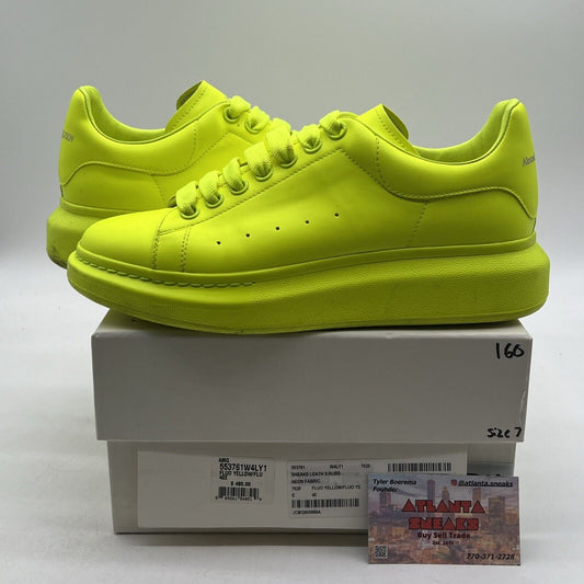 Size 7 - Alexander McQueen Fluorescent Yellow