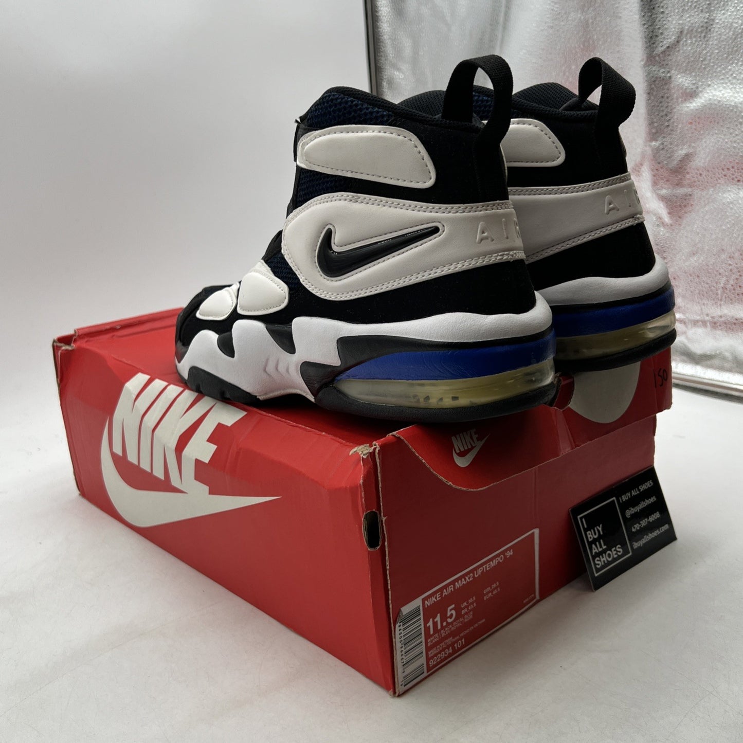 Size 11.5 - Nike Air Max 2 Uptempo 94 OG Duke (922934-101)