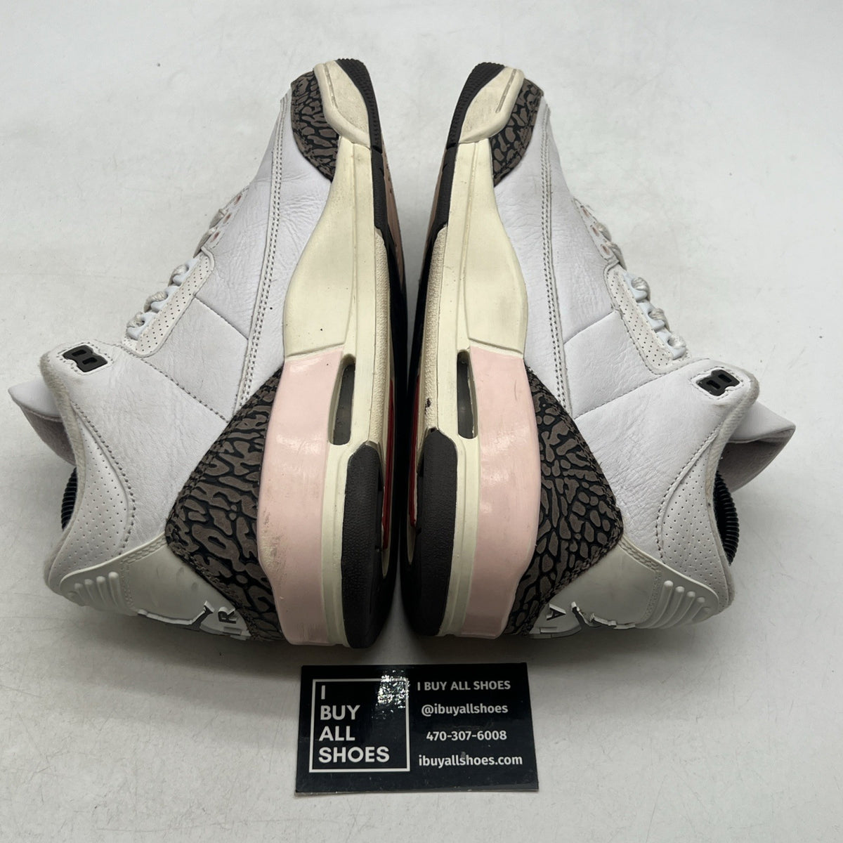 Size 8.5W - Nike Air Jordan 3 Retro Neapolitan White Brown Pink (CK9246-102)