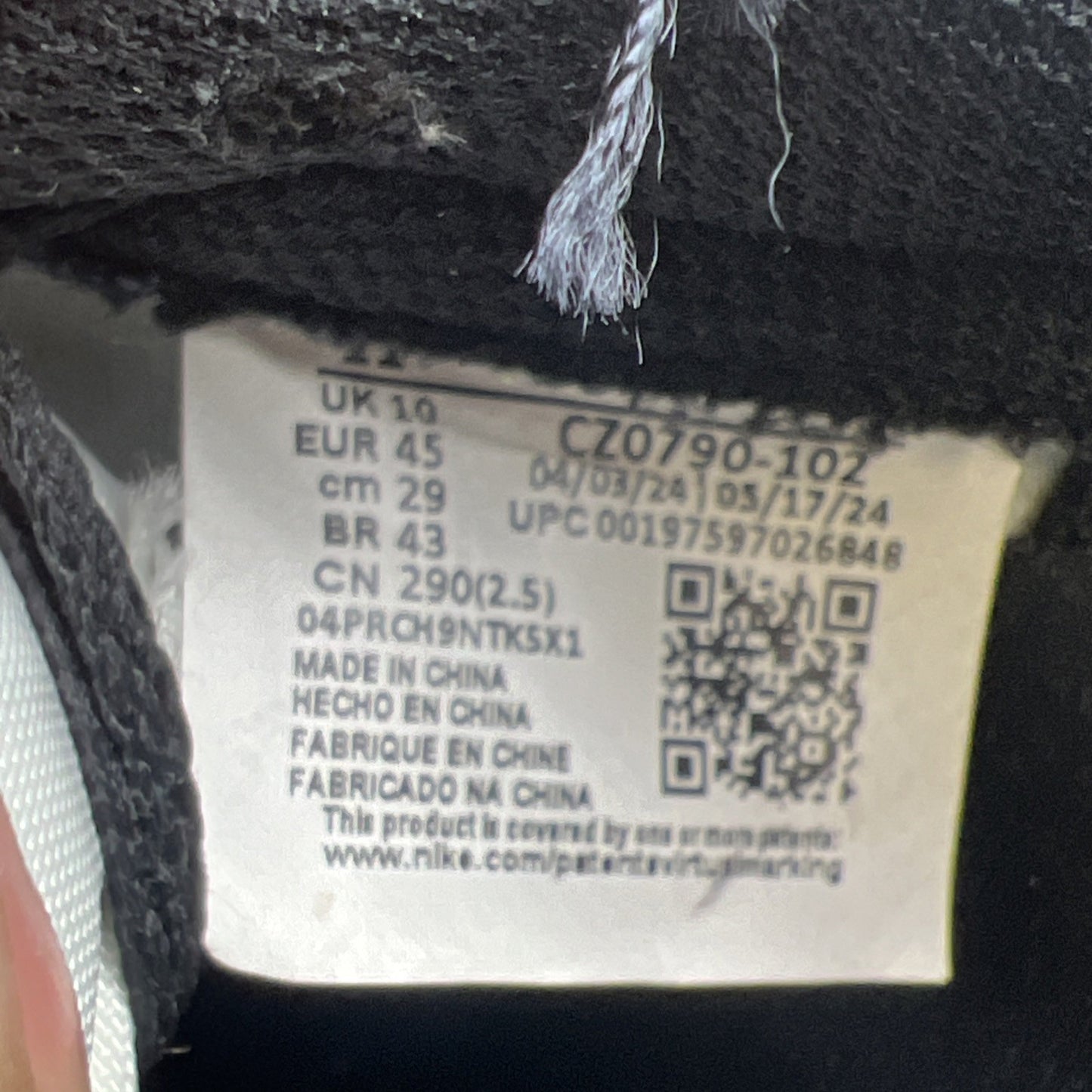 Size 11 - Air Jordan 1 Retro OG Low Mocha (CZ0790-102)