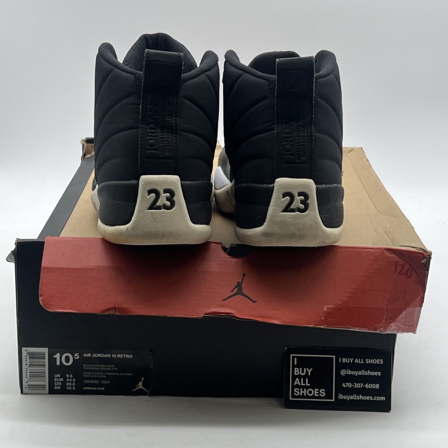Size 10.5 - Air Jordan 12 Retro Neoprene (130690-004)