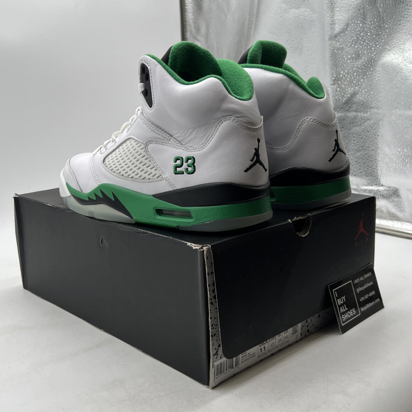 Size 11 - Air Jordan 5 Retro Lucky Green W (DD9336-103)