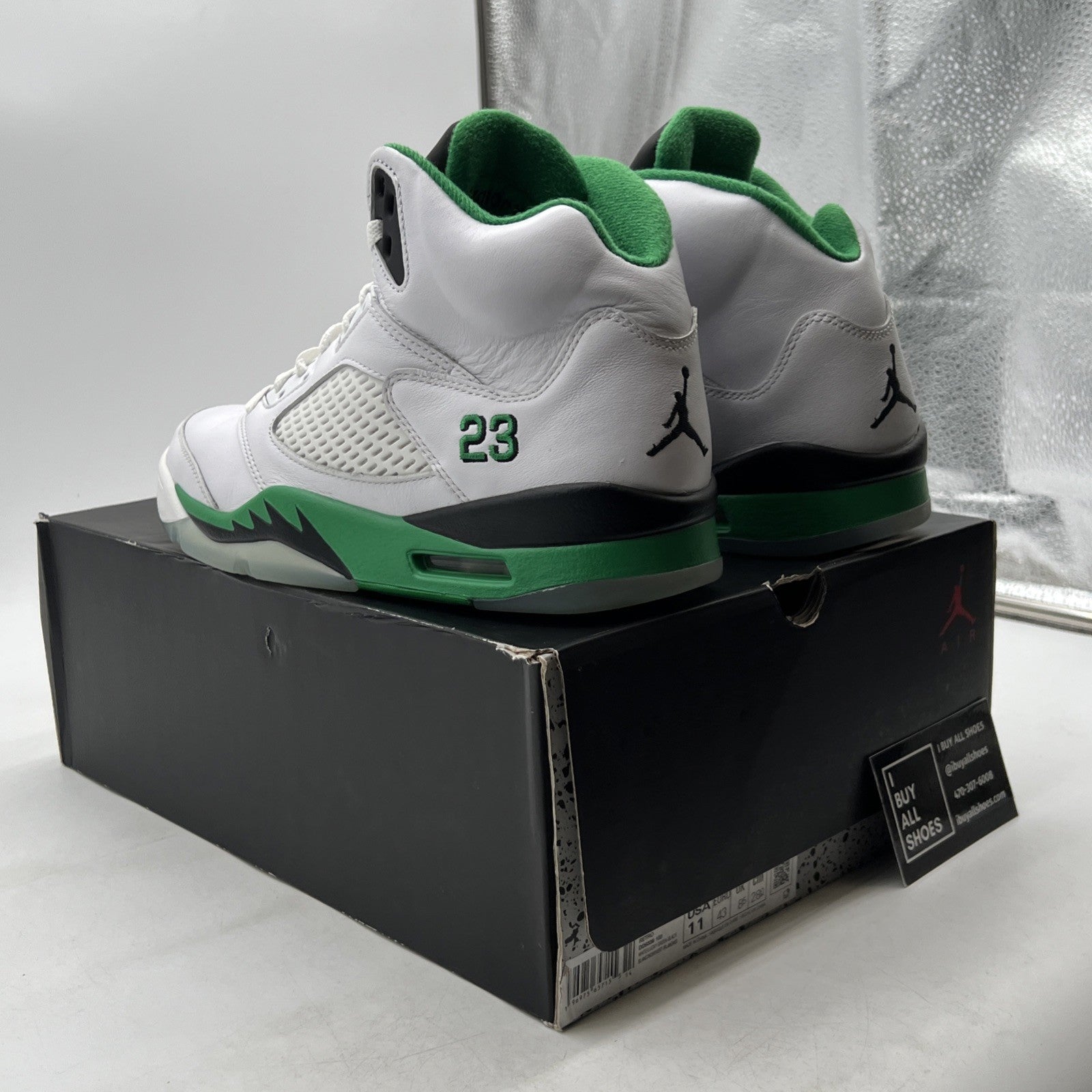 Size 11 - Air Jordan 5 Retro Lucky Green W (DD9336-103)