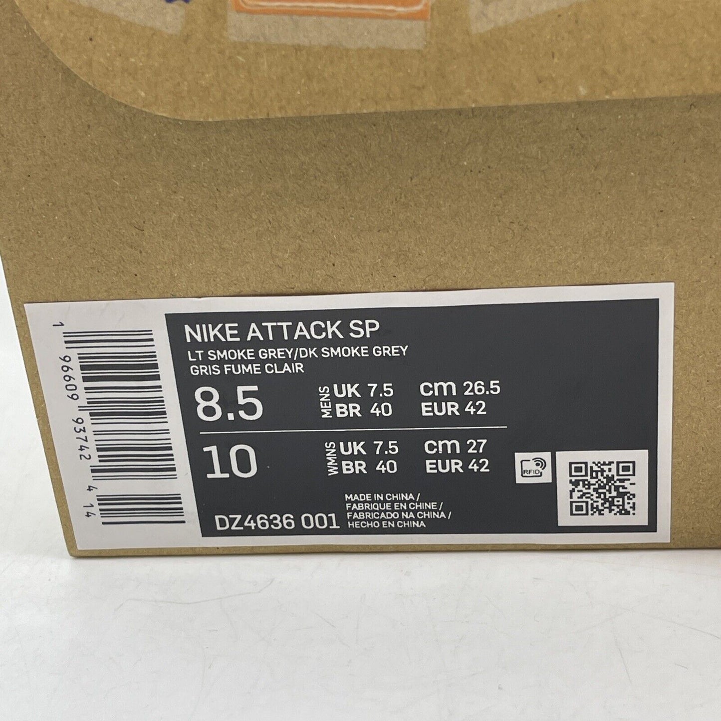 Size 8.5 - Nike Social Status x Mac Attack SP Split Vision Grey (DZ4636-001)