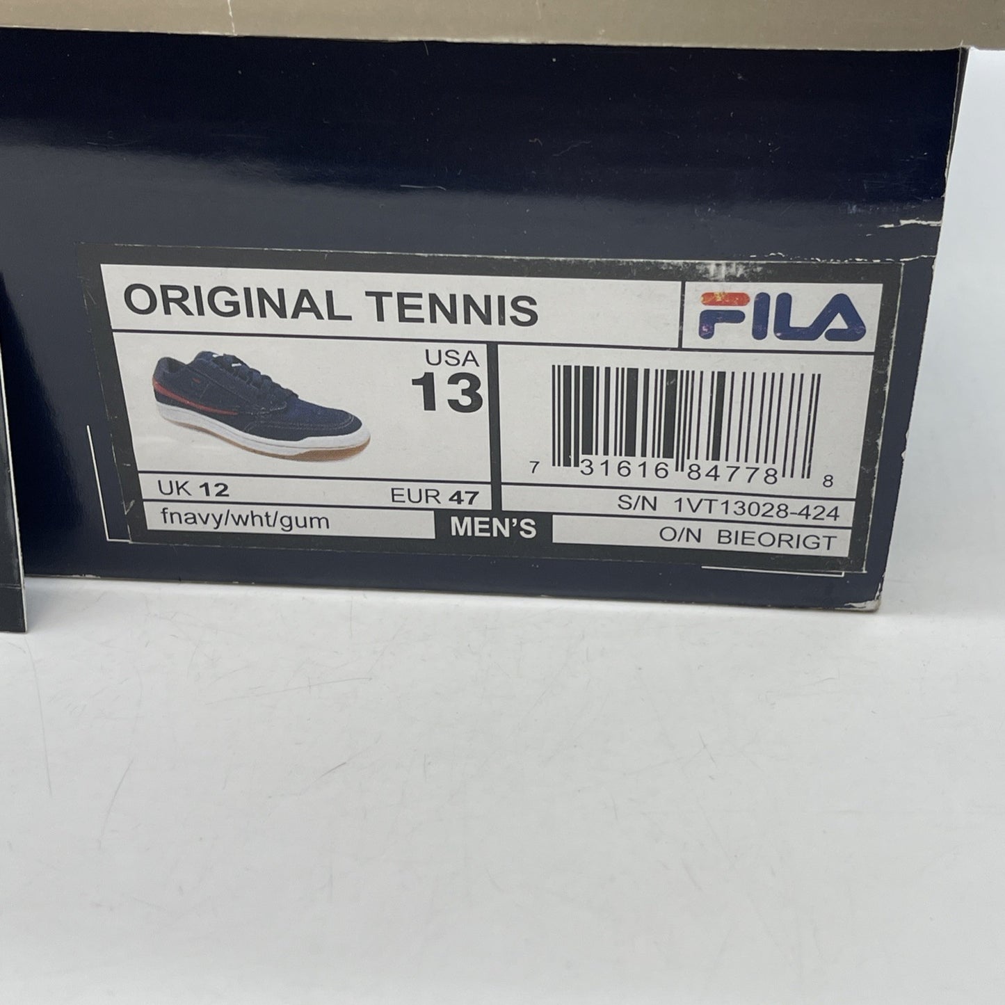 Size 13 - Fila X Mayor X FLuD Denim Sneaker OG Suede (1VT13028-424)