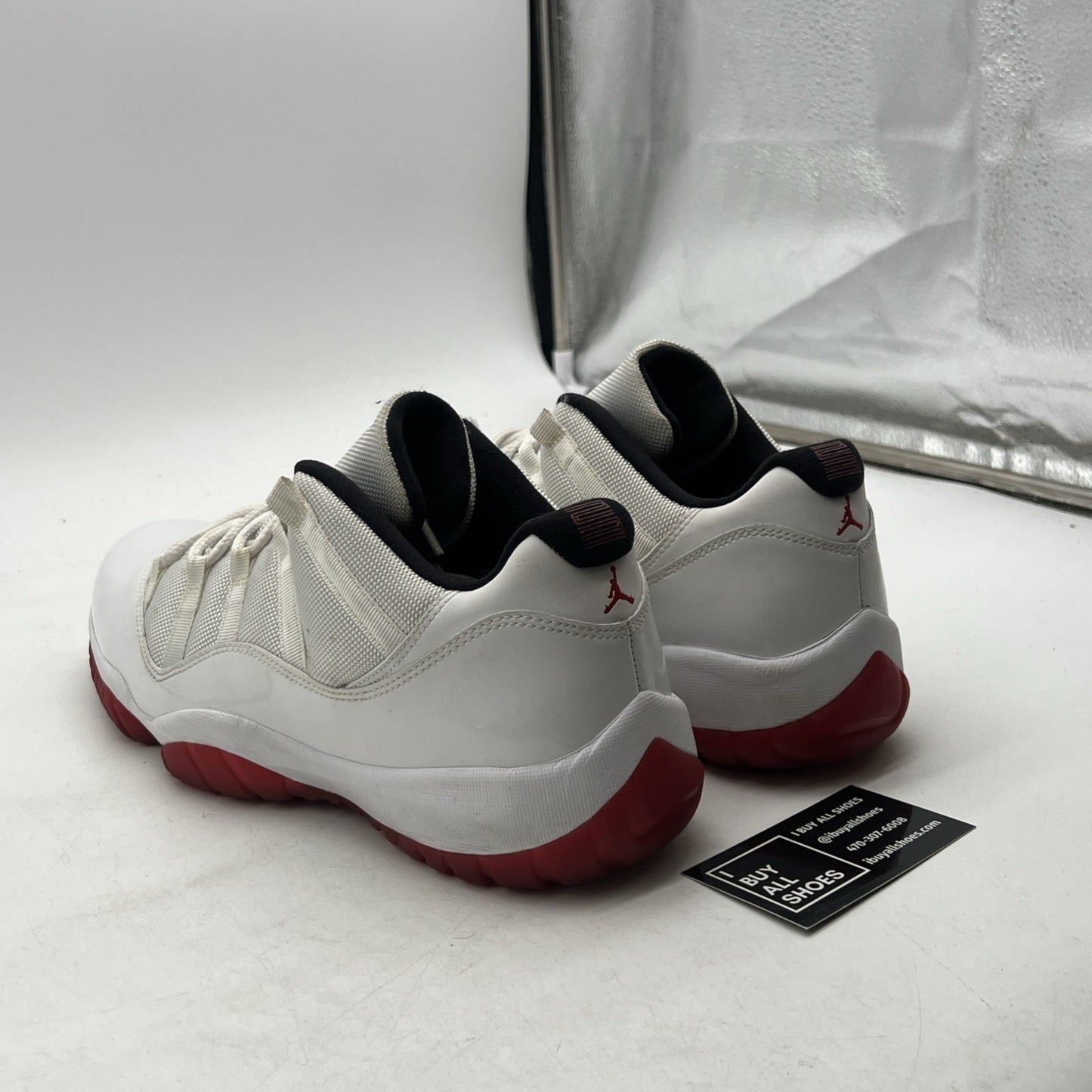Size 13 - Air Jordan 11 Retro Low Cherry Bottom (528895-101)