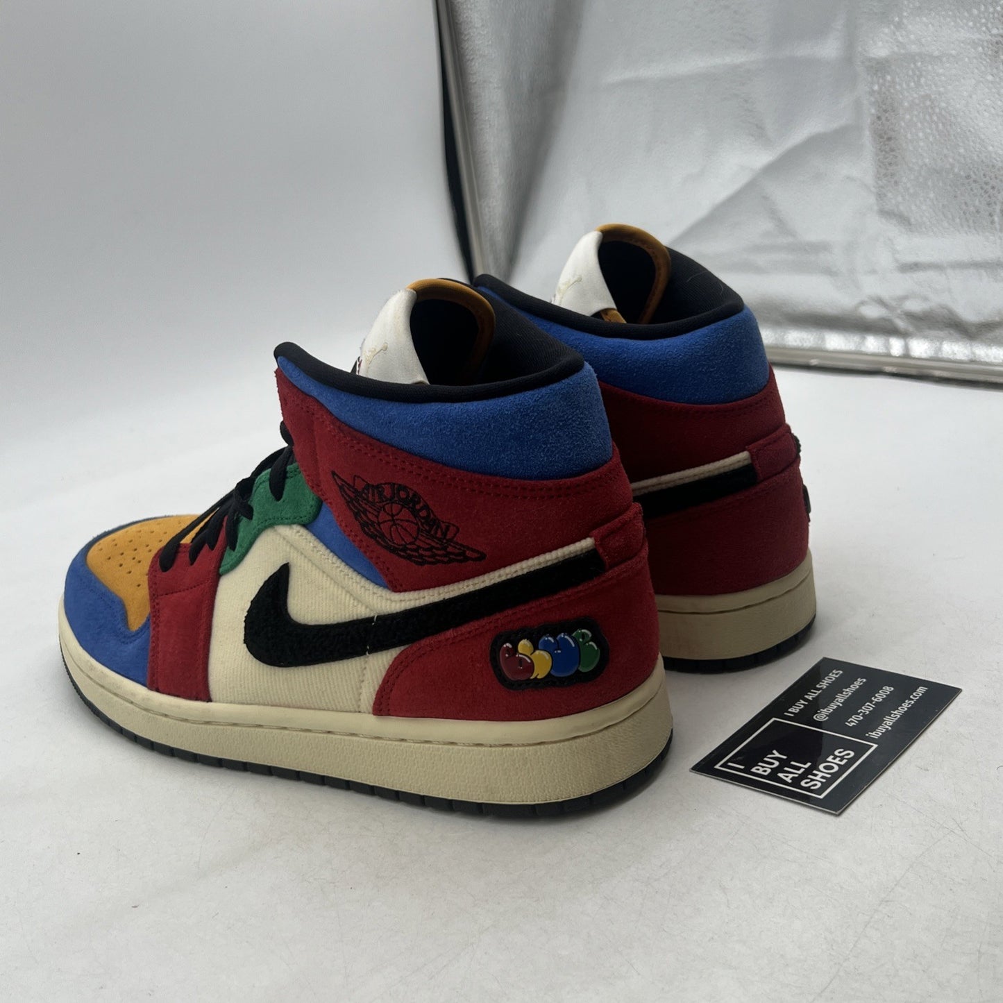 Size 9.5 - Blue The Great x Air Jordan 1 Mid Fearless (CU2805-100)