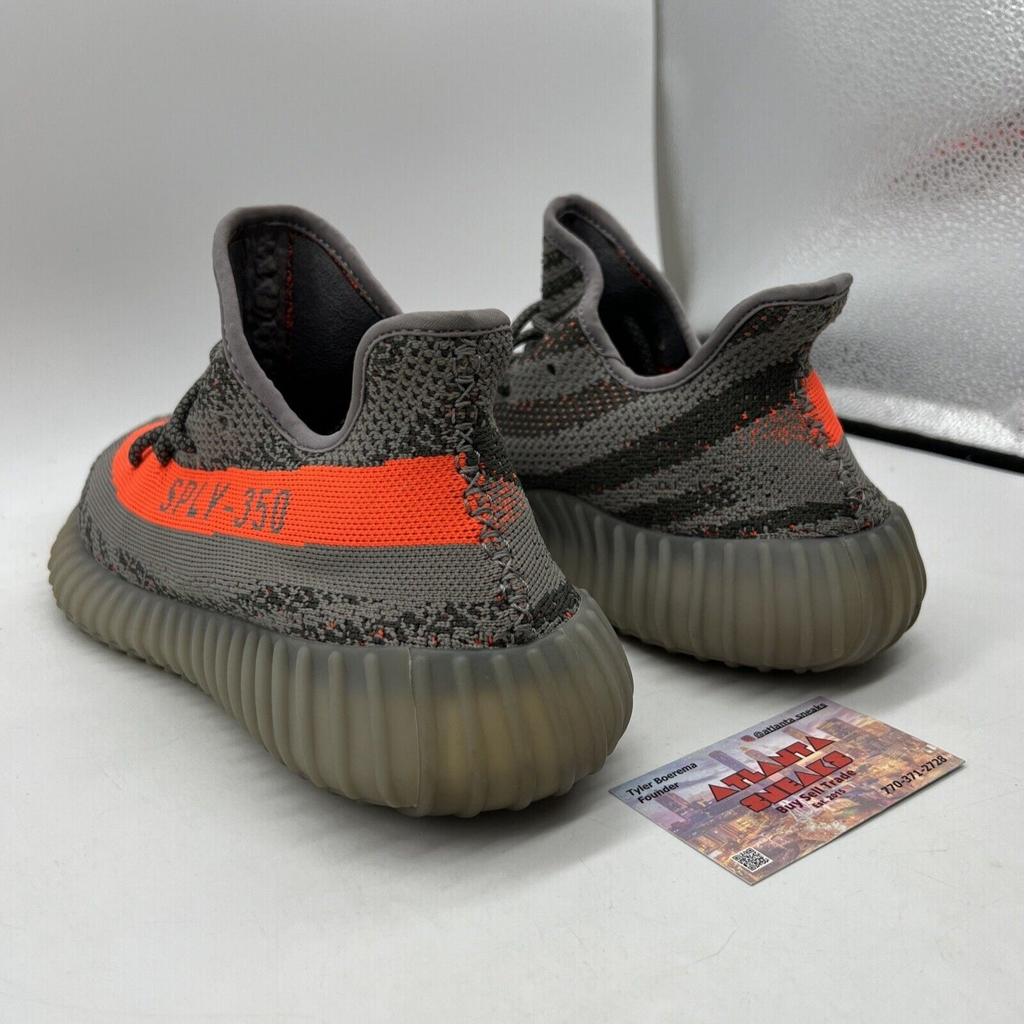 Size 11 - adidas Yeezy Boost 350 V2 Beluga Orange Grey (BB1826)