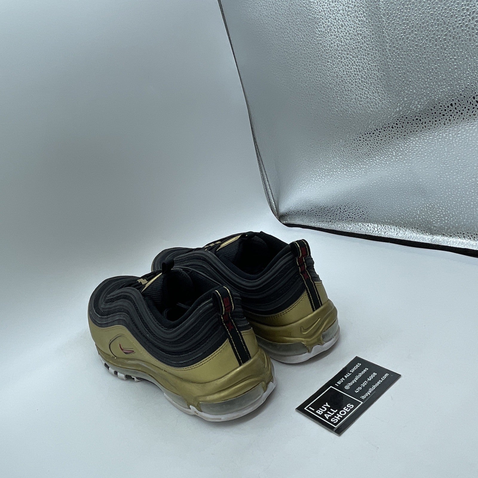 Size 13 - Nike Air Max 97 QS B-Sides Metallic Gold (AT5458-002)