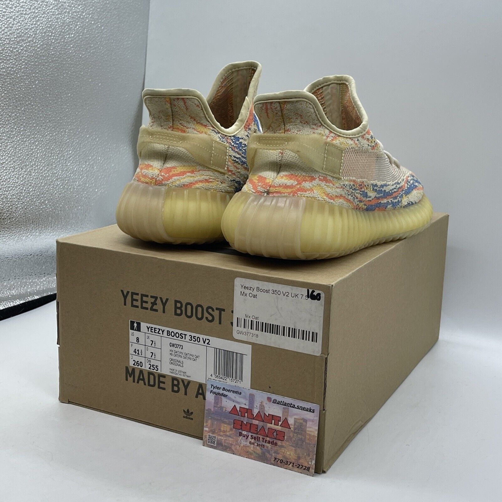 Size 8 - adidas Yeezy Boost 350 V2 Low MX Oat Yellow Orange Suede (GW3773)