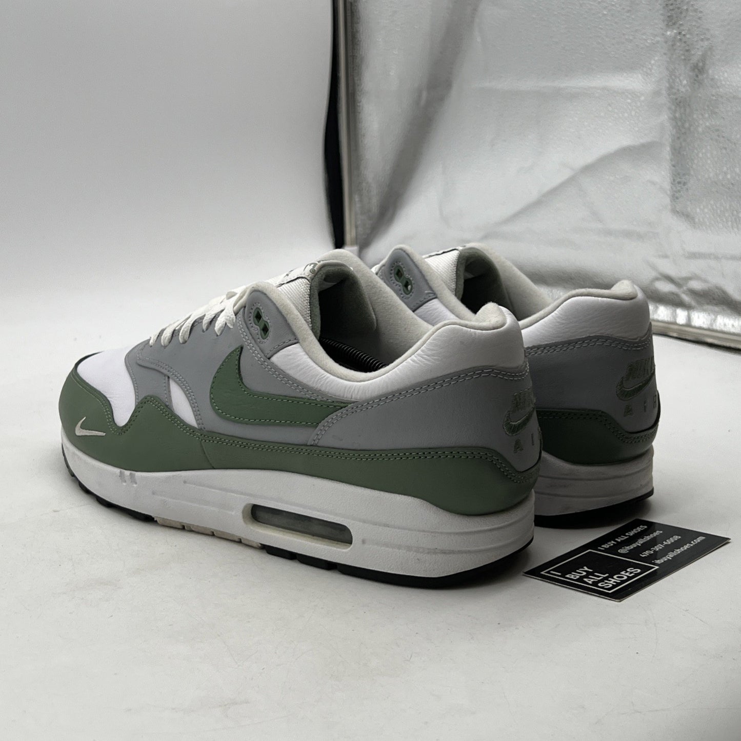 Size 14 - Nike Air Max 1 Premium Spiral Sage (DB5074-100)