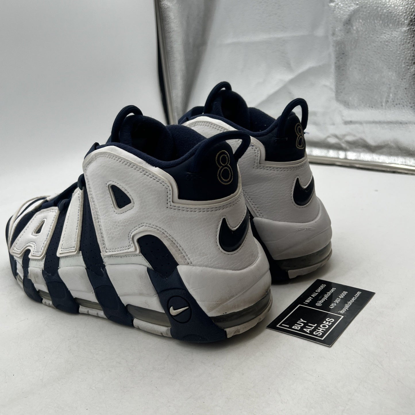 Size 11.5 - Nike Air More Uptempo 2016 Olympic (414962-104)
