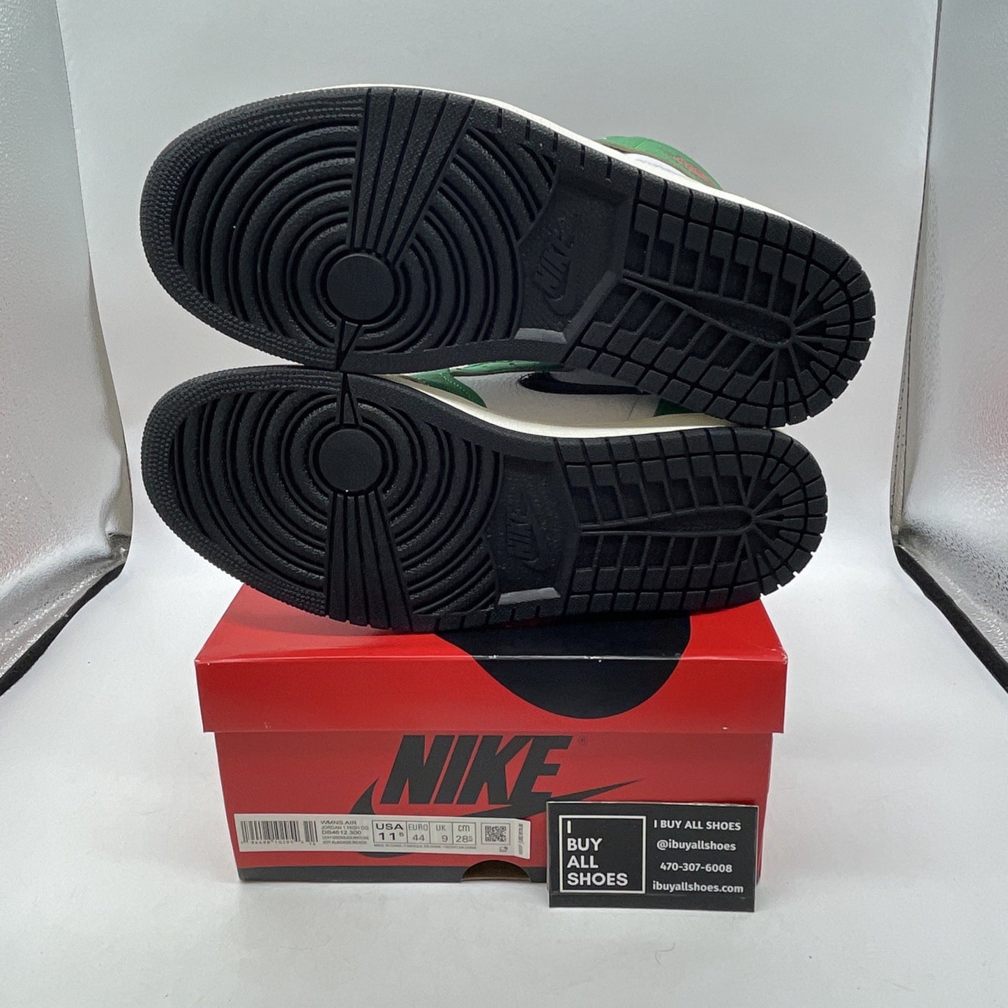 Size 11.5W - Air Jordan 1 Retro OG High Lucky Green (DB4612-300)