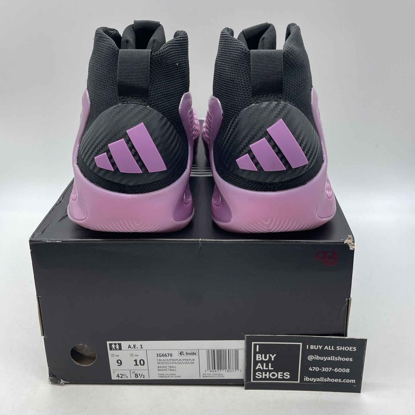 Size 9 - Adidas AE 1 Light Purple (IG6670)