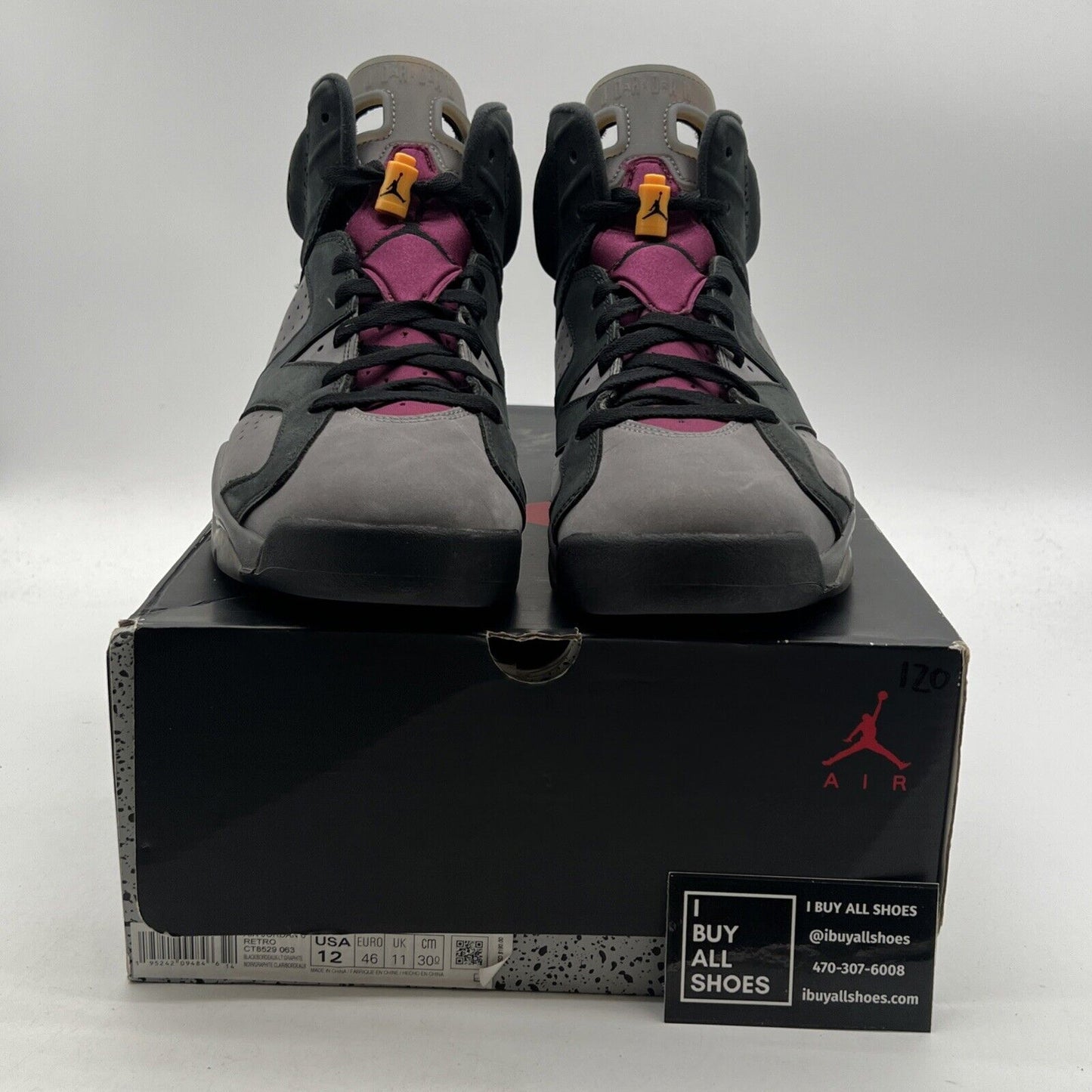 Size 12 - Air Jordan 6 Bordeaux (CT8529-063)