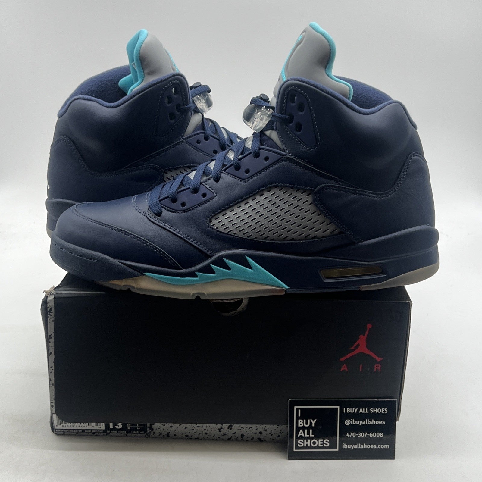 Size 13 - Air Jordan 5 Retro Pre-Grape (136027-405)
