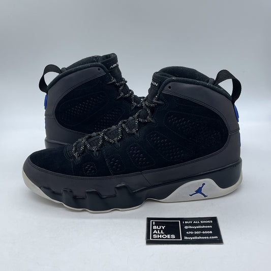 Size 12 - Air Jordan 9 Retro Racer Blue Grey Black Suede (CT8019-024)