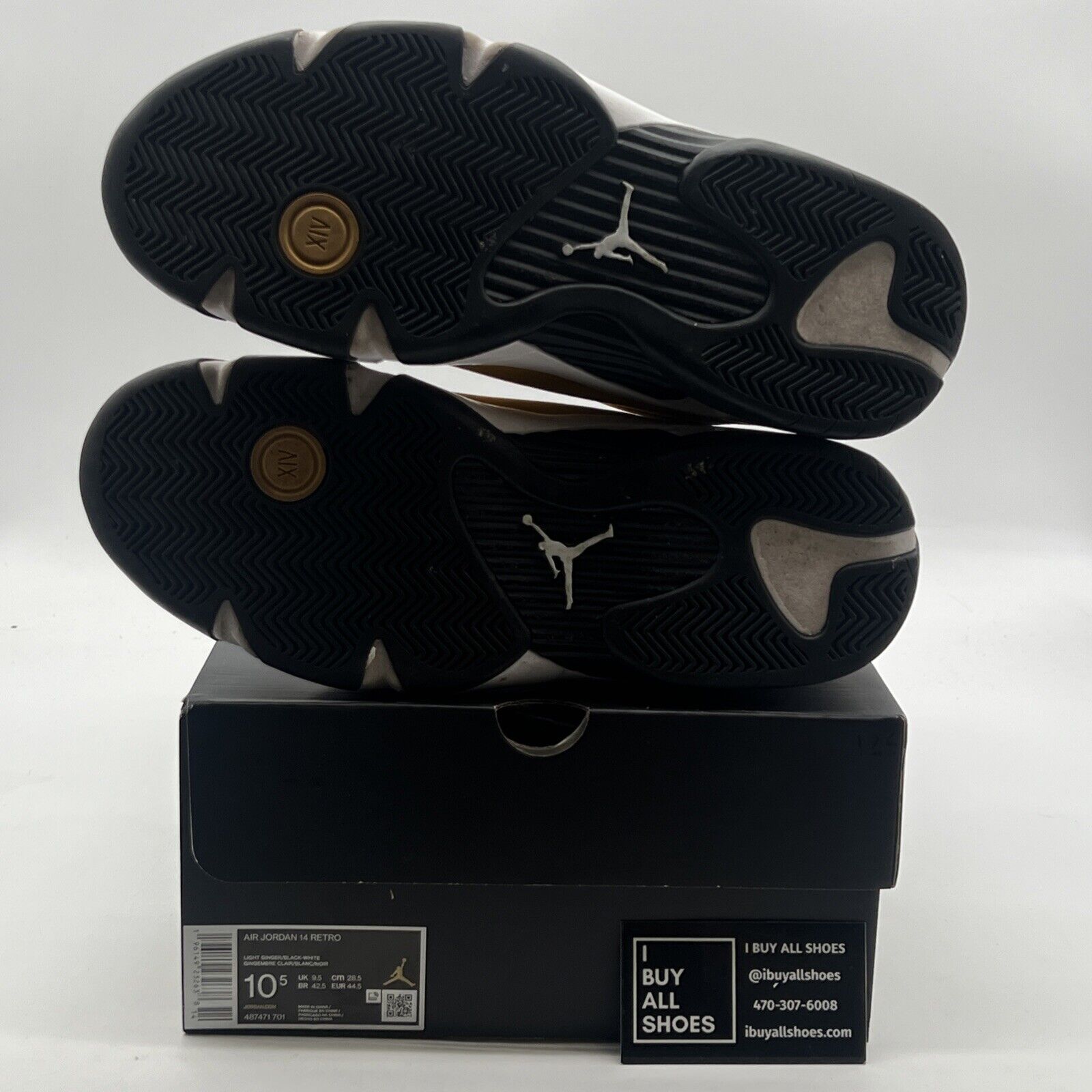 Size 10.5 - Air Jordan 14 Retro Light Ginger 2022 (487471-701)