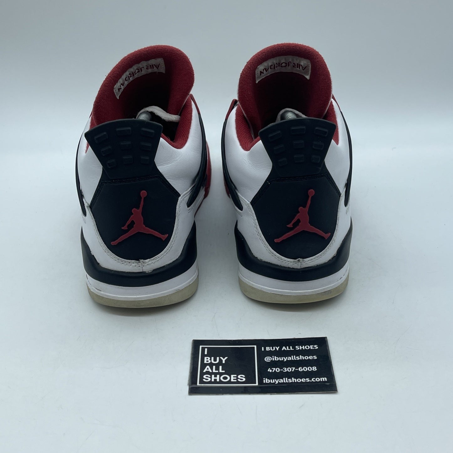 Size 9.5 - Air Jordan 4 Retro Fire Red 2012 (308497-110)