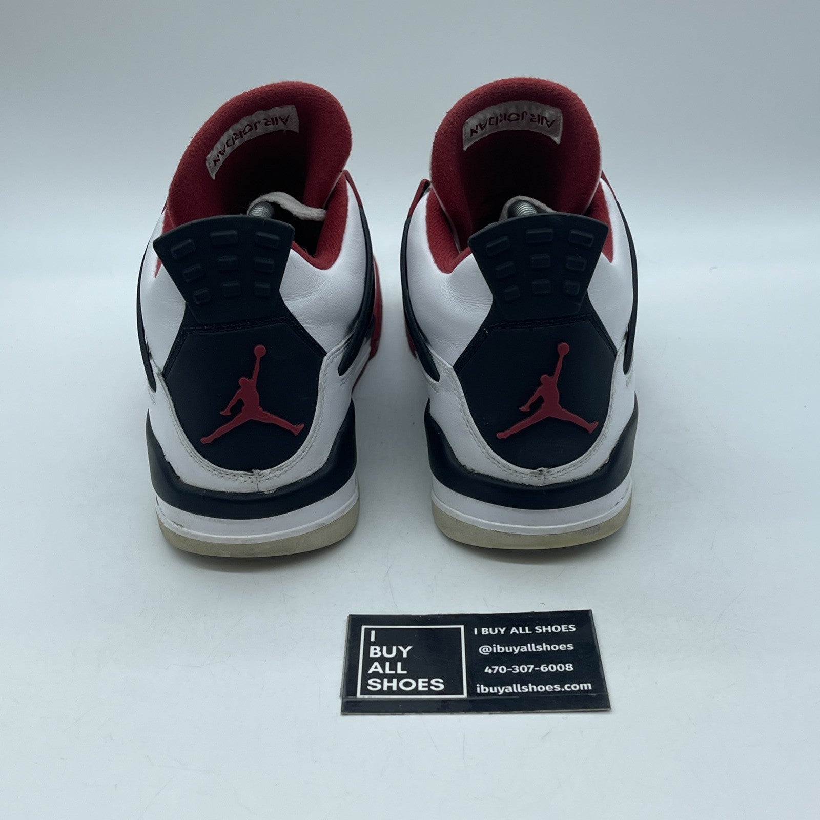 Size 9.5 - Air Jordan 4 Retro Fire Red 2012 (308497-110)