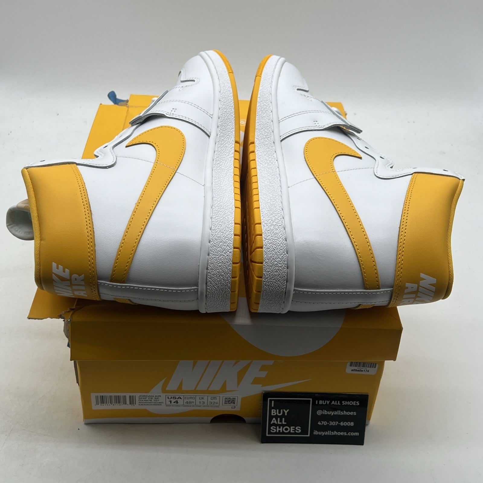 Size 14 - Jordan Air Ship PE SP University Gold (DX4976-107)