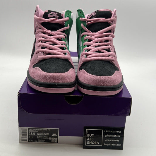 Size 11.5 - Nike Dunk Pro Premium SB High Invert Celtics (CU7349-001)