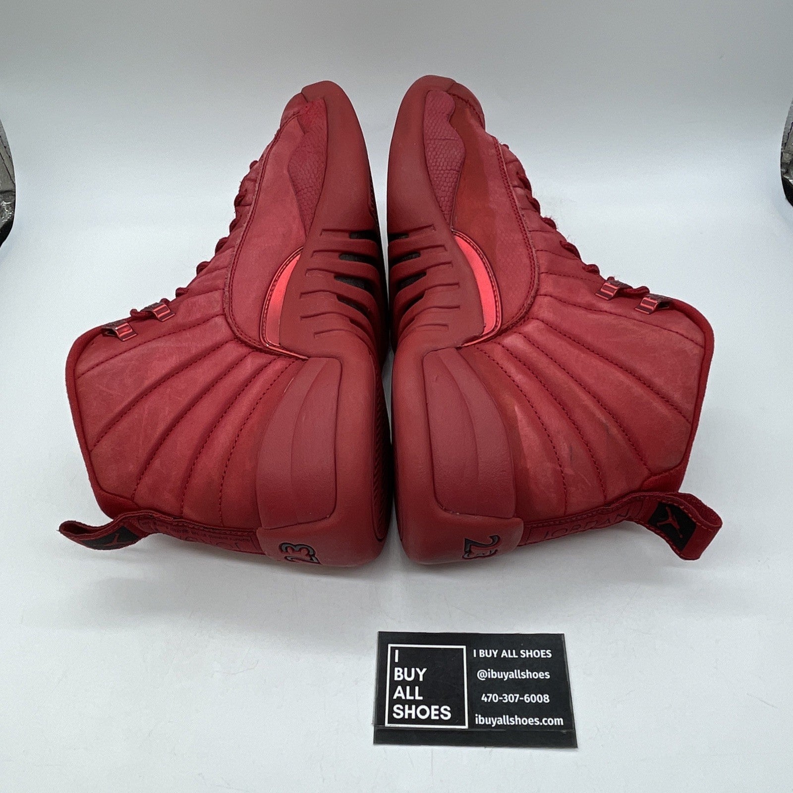 Size 12 - Air Jordan 12 Retro Gym Red Black Suede (130690-601)
