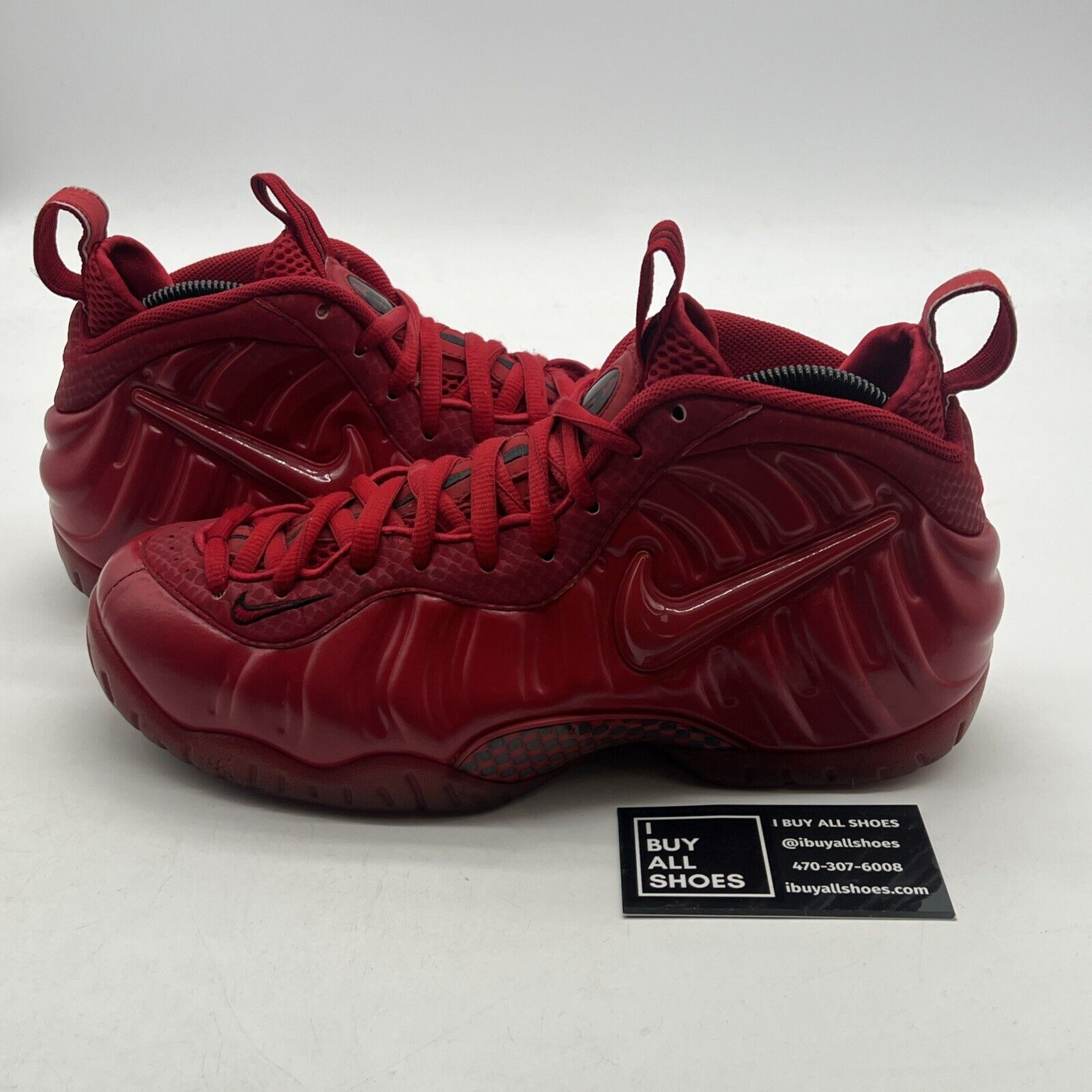 Size 8 - Nike Air Foamposite Pro Gym Red (624041-603)