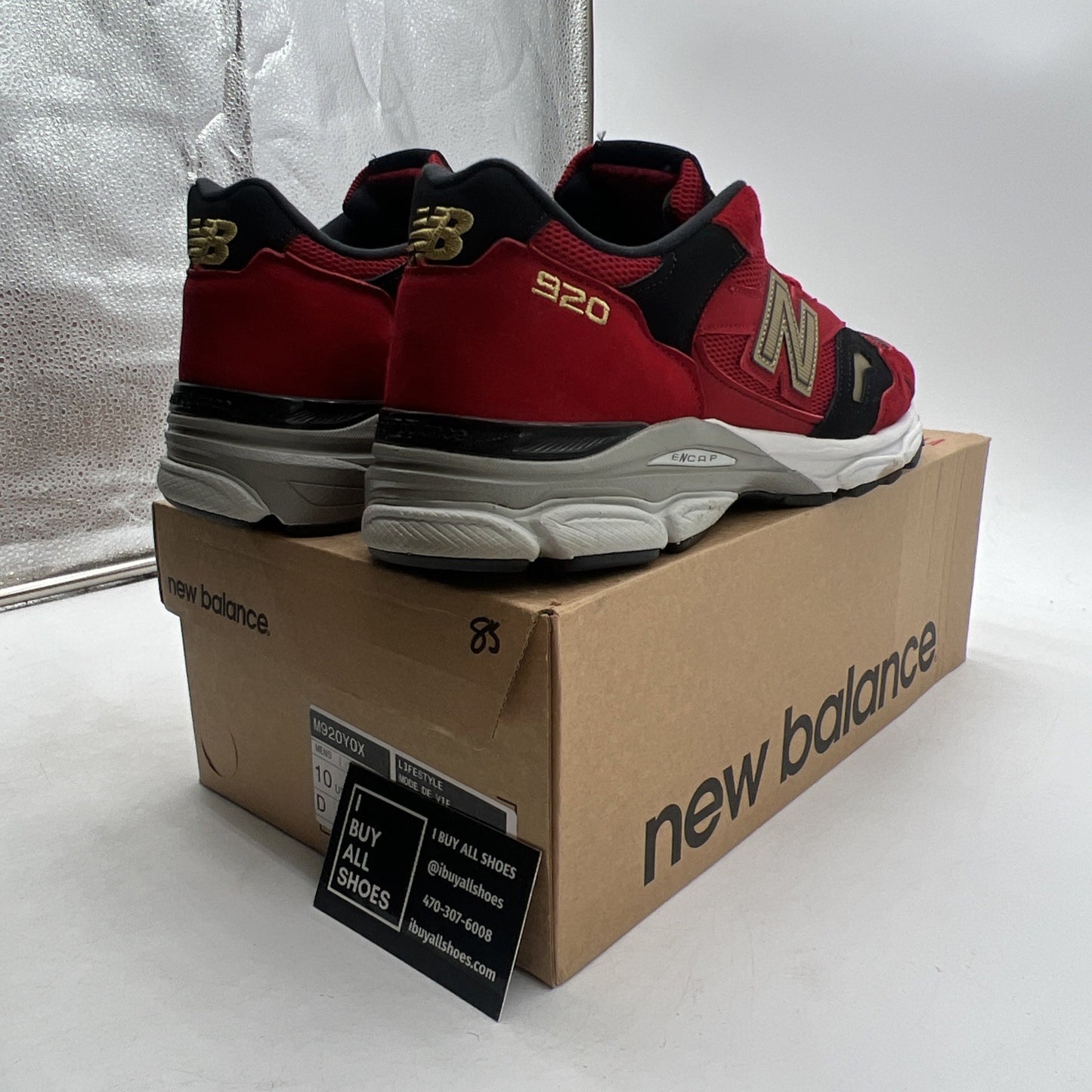 Size 10 - New Balance 920 Chinese New Year - Year Of The Ox (M920Y0X)