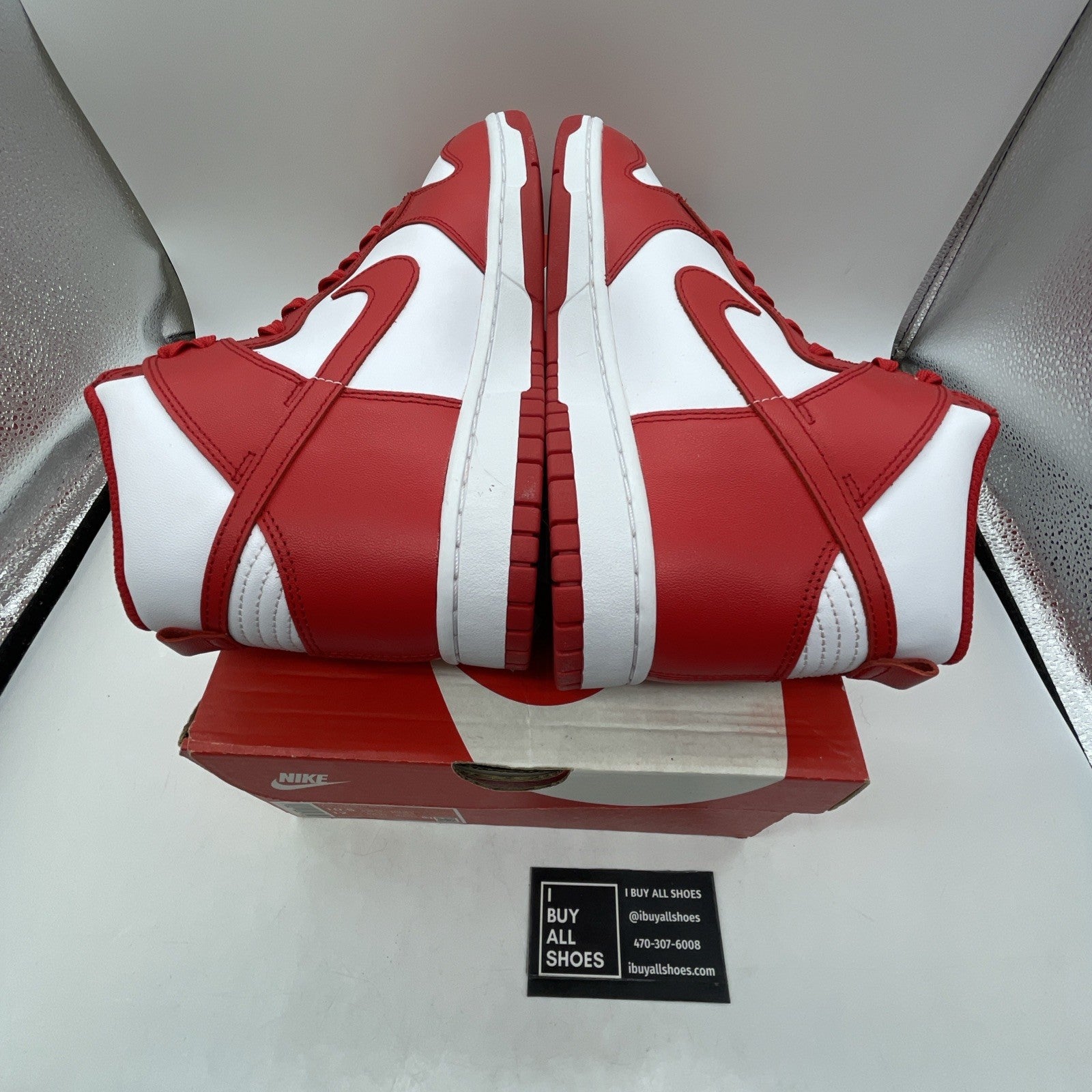 Size 10.5 - Nike Dunk High Championship Red (DD1399-106)