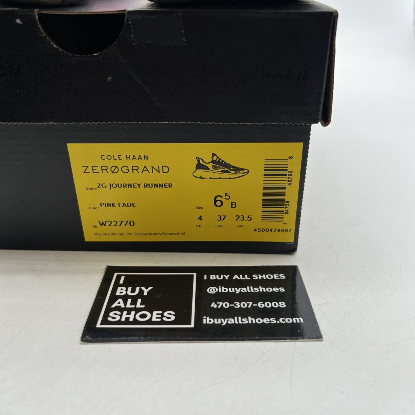 Size 6.5 - Cole Haan ZeroGrand Journey Runner Pink Fade (W22770)