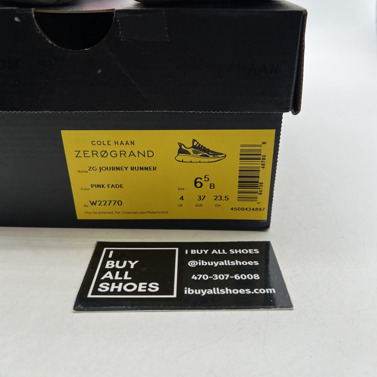 Size 6.5 - Cole Haan ZeroGrand Journey Runner Pink Fade (W22770)