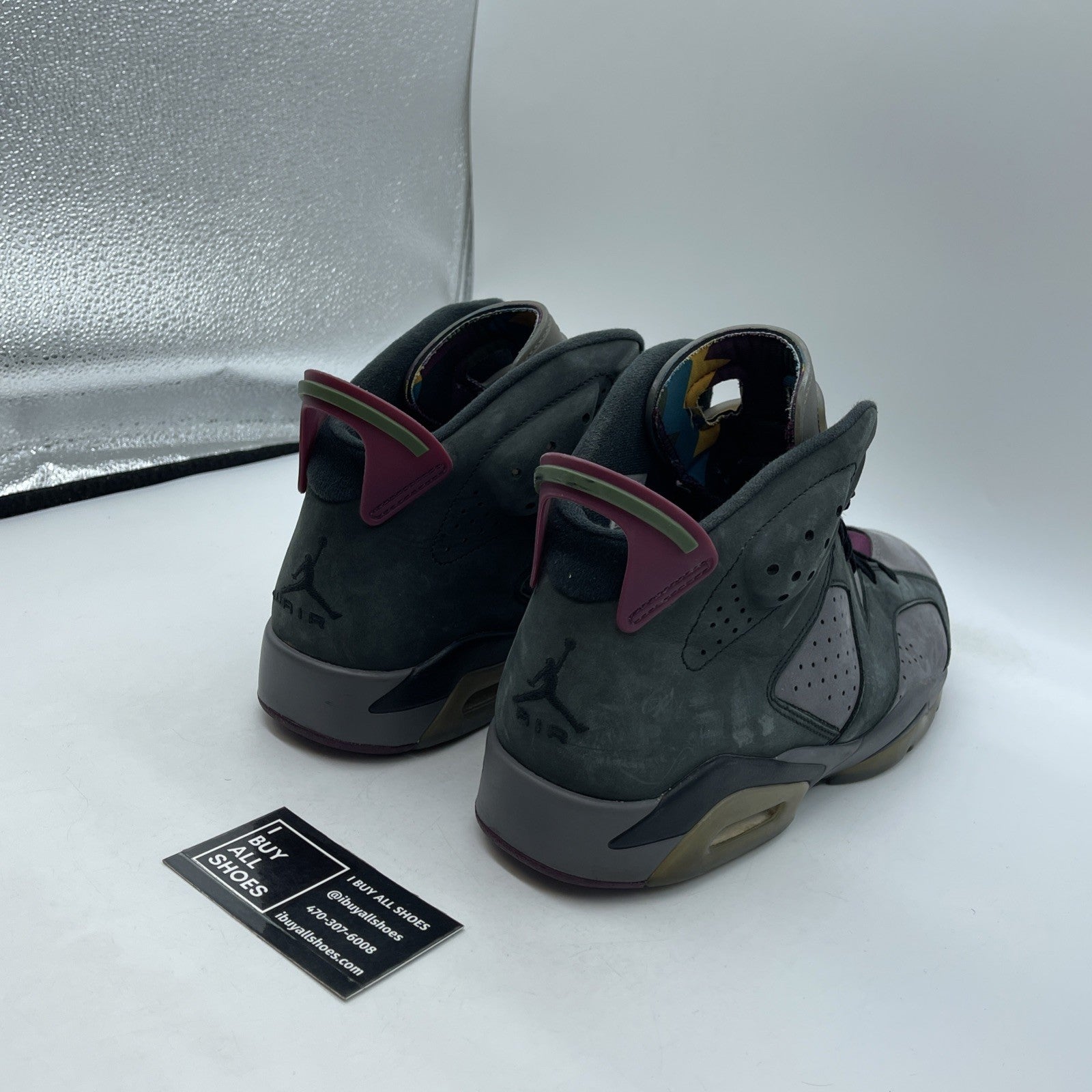 Size 11.5 - Air Jordan 6 Bordeaux Grey Suede (CT8529-063)