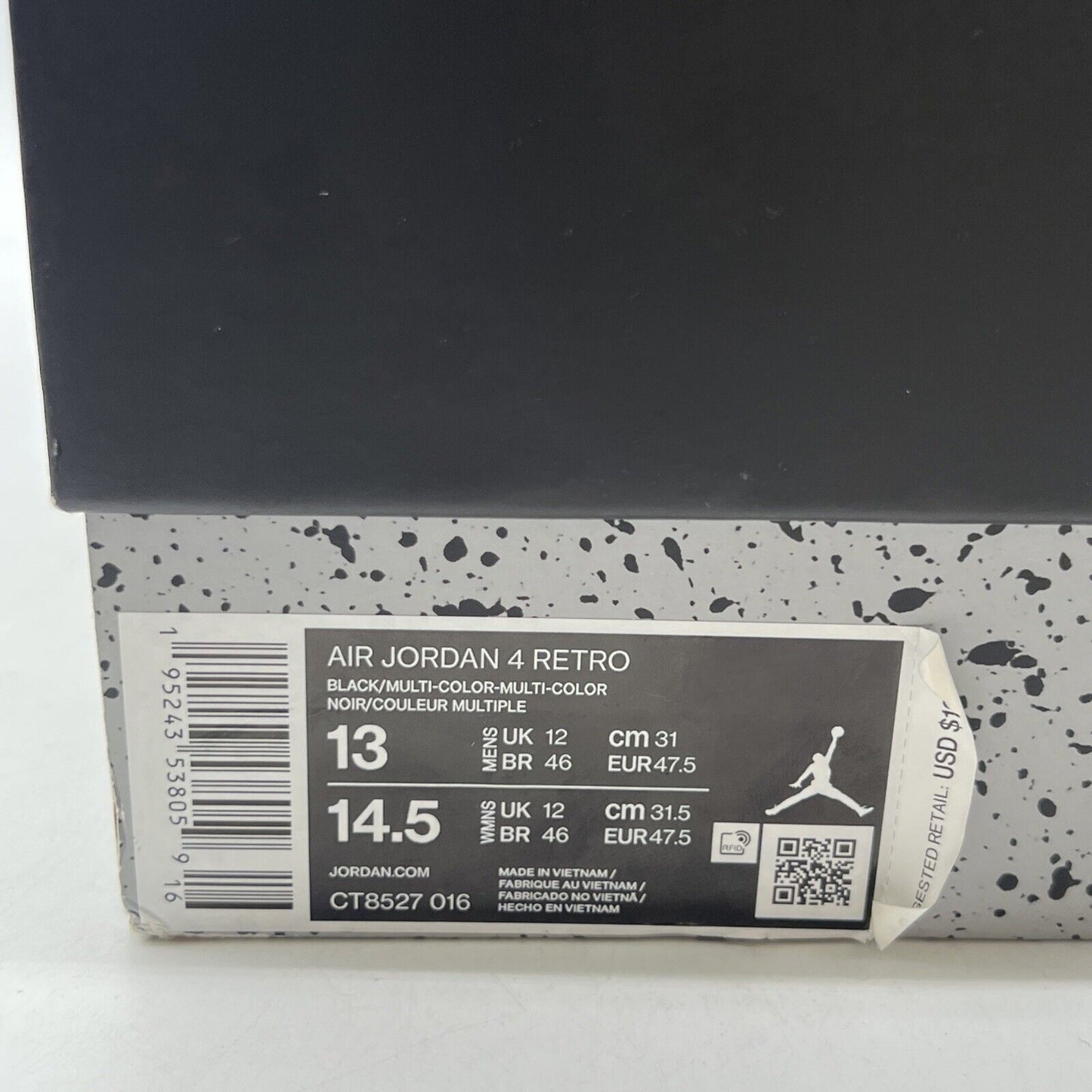 Size 13 - Air Jordan 4 Retro Mid Red Thunder (CT8527-016)