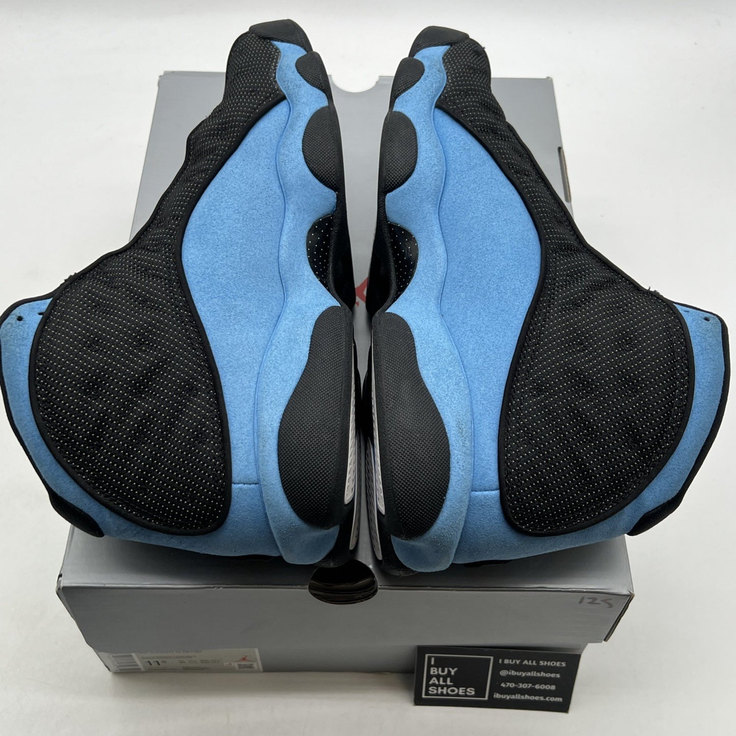 Size 11.5 - Air Jordan 13 Retro Mid Black University Blue (DJ5982-041)
