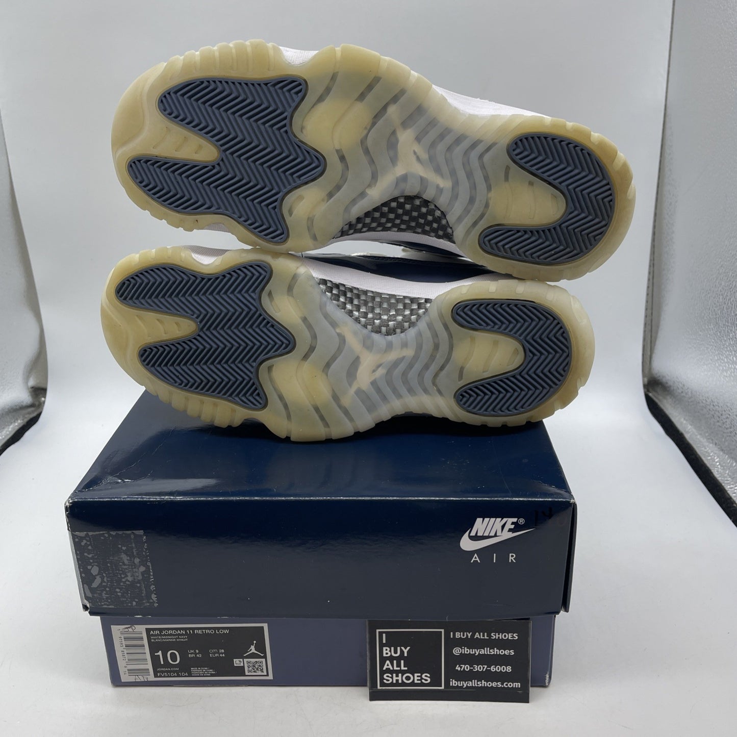 Size 10 - Air Jordan 11 Retro Low Diffused Blue (FV5104-104)