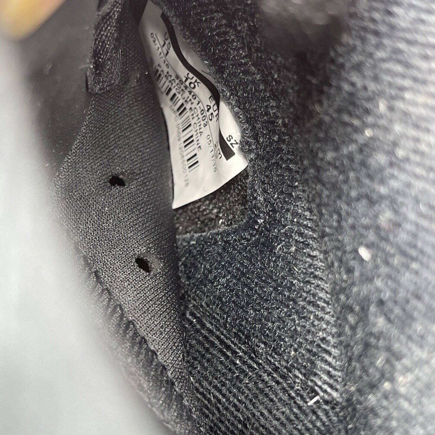 Size 11 - Air Jordan 6 Retro Low Chrome Black Silver Suede (304401-003)