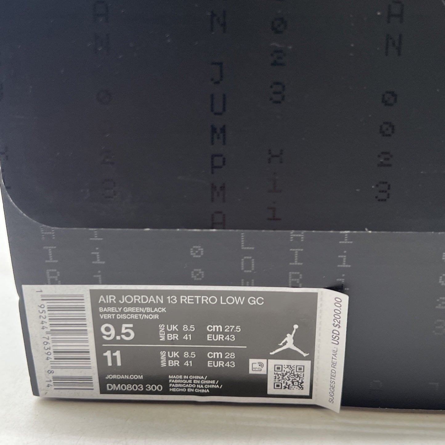 Size 9.5 - Air Jordan 13 Retro Low Singles Day (DM0803-300)