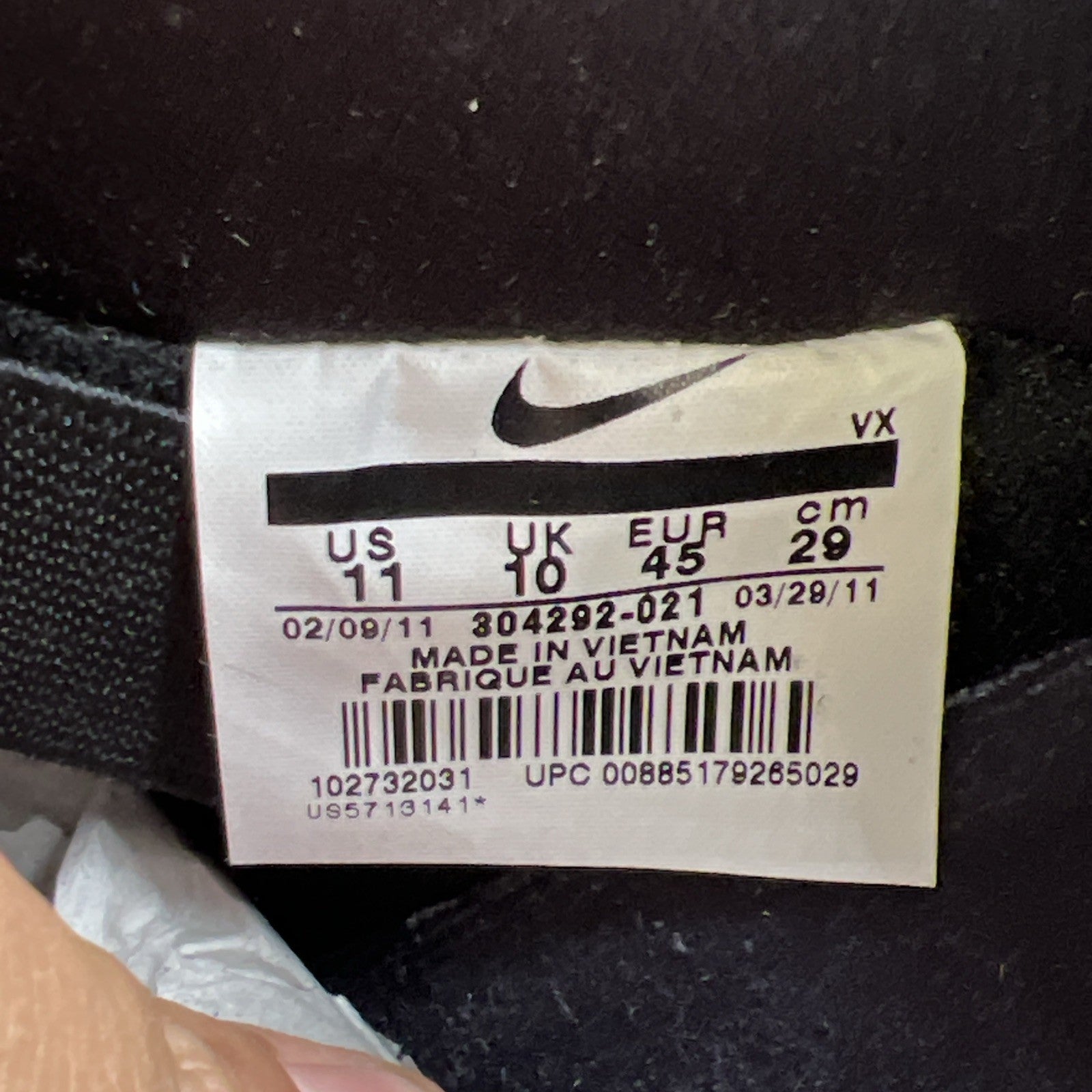 Size 11 - Nike Dunk Pro SB Low Space Jam (304292-021)