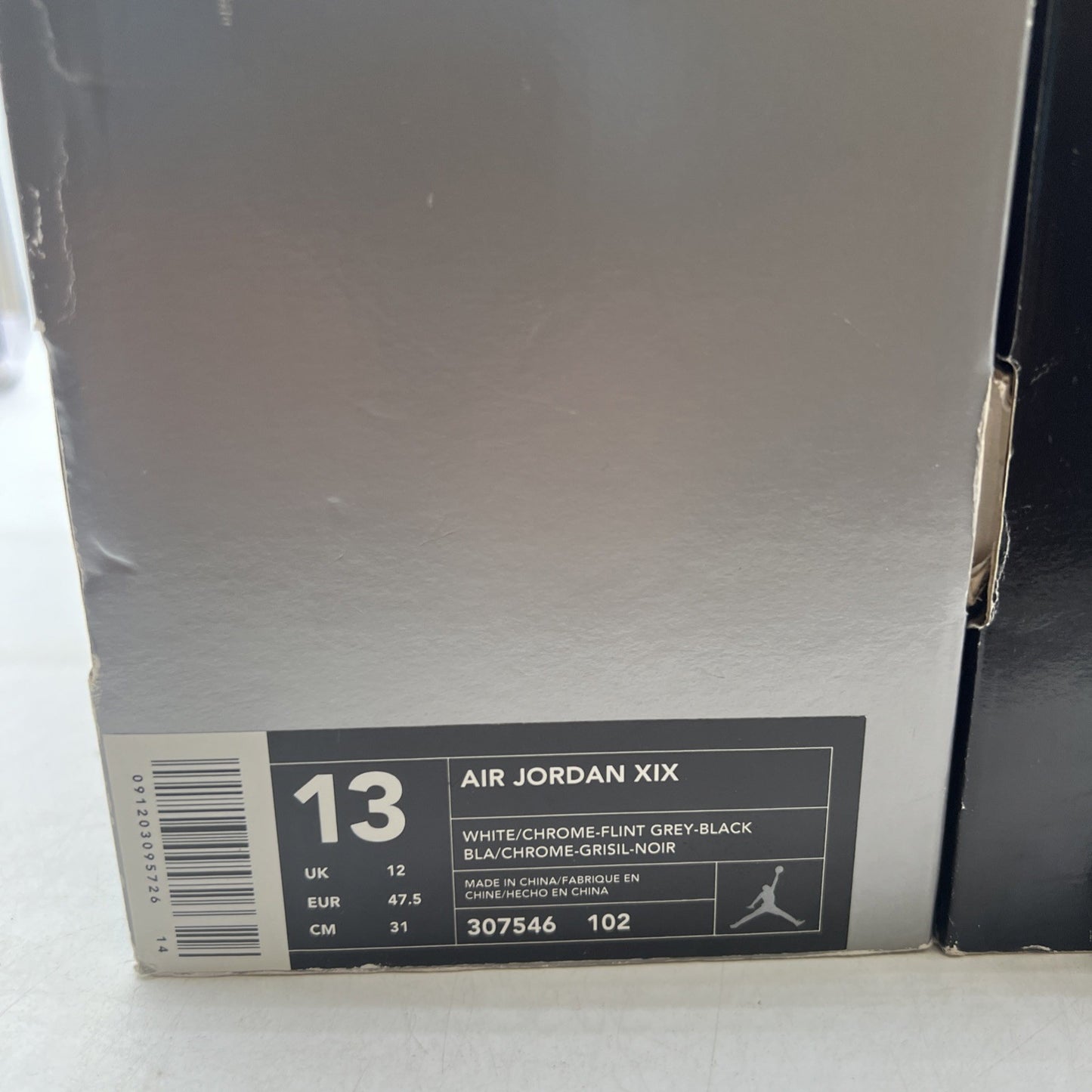 Size 13 - Air Jordan 19 OG 2004 Flint (307546-102)