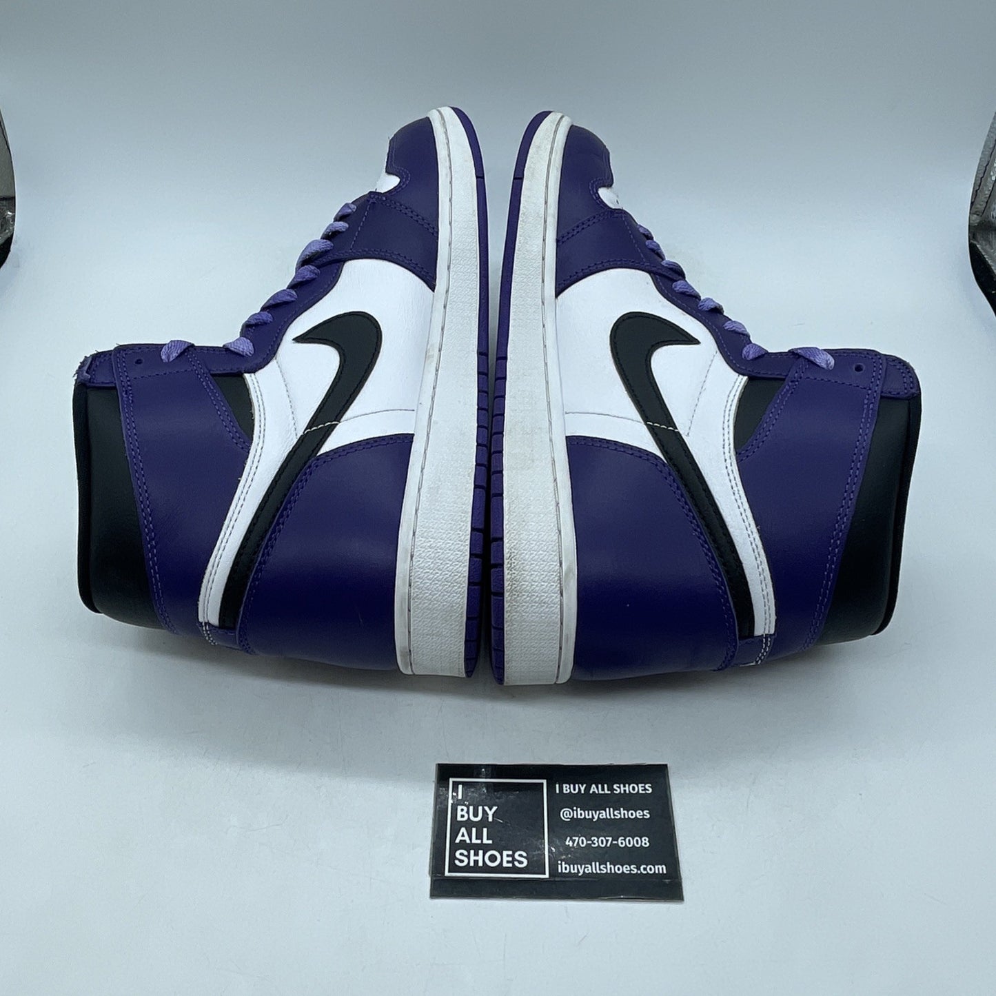 Size 12 - Air Jordan 1 Retro OG High Court Purple 2.0  (555088-500)