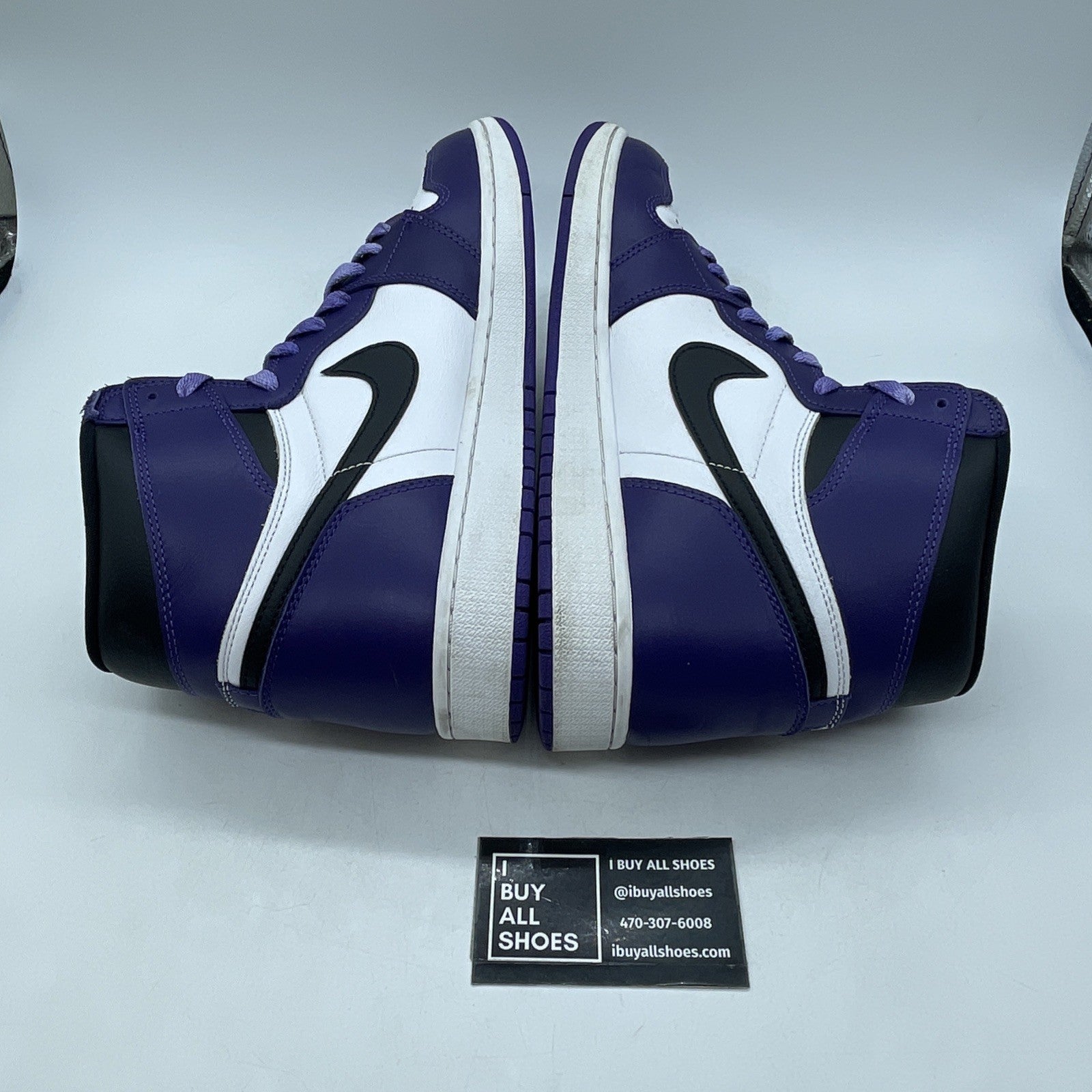 Size 12 - Air Jordan 1 Retro OG High Court Purple 2.0  (555088-500)