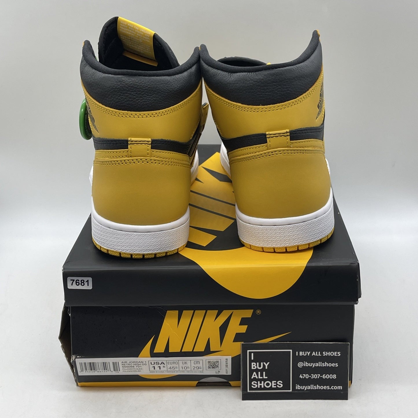 Size 11.5 - Air Jordan 1 Retro OG High Pollen (555088-701)