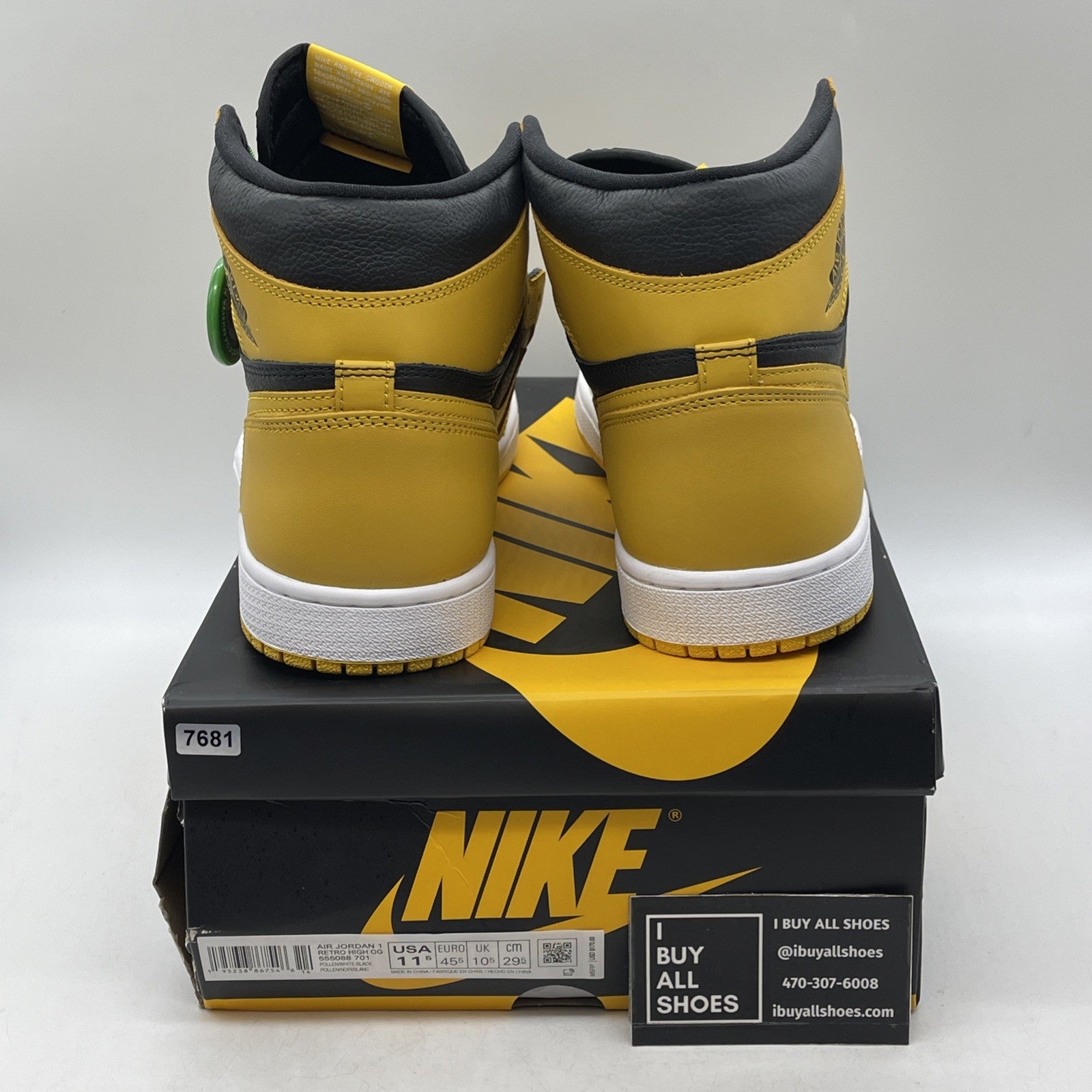 Size 11.5 - Air Jordan 1 Retro OG High Pollen (555088-701)