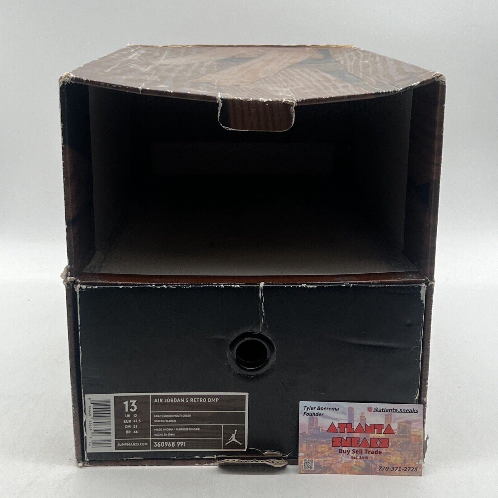 Size 13 - Air Jordan 5 Retro Raging Bull Red Suede Black Grey (136027-601)