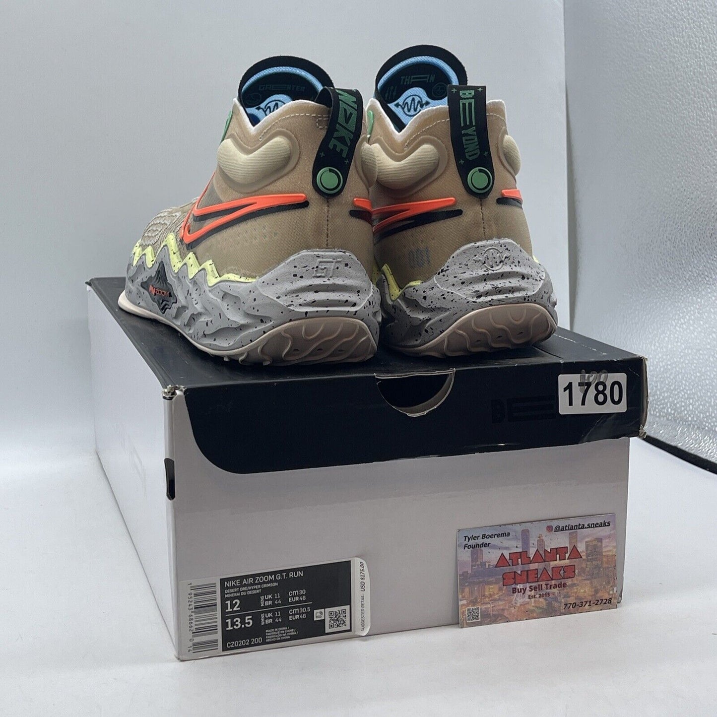 Size 12 - Nike Air Zoom GT Run Mowabb Attitude Suede Leather (CZ0202-200)