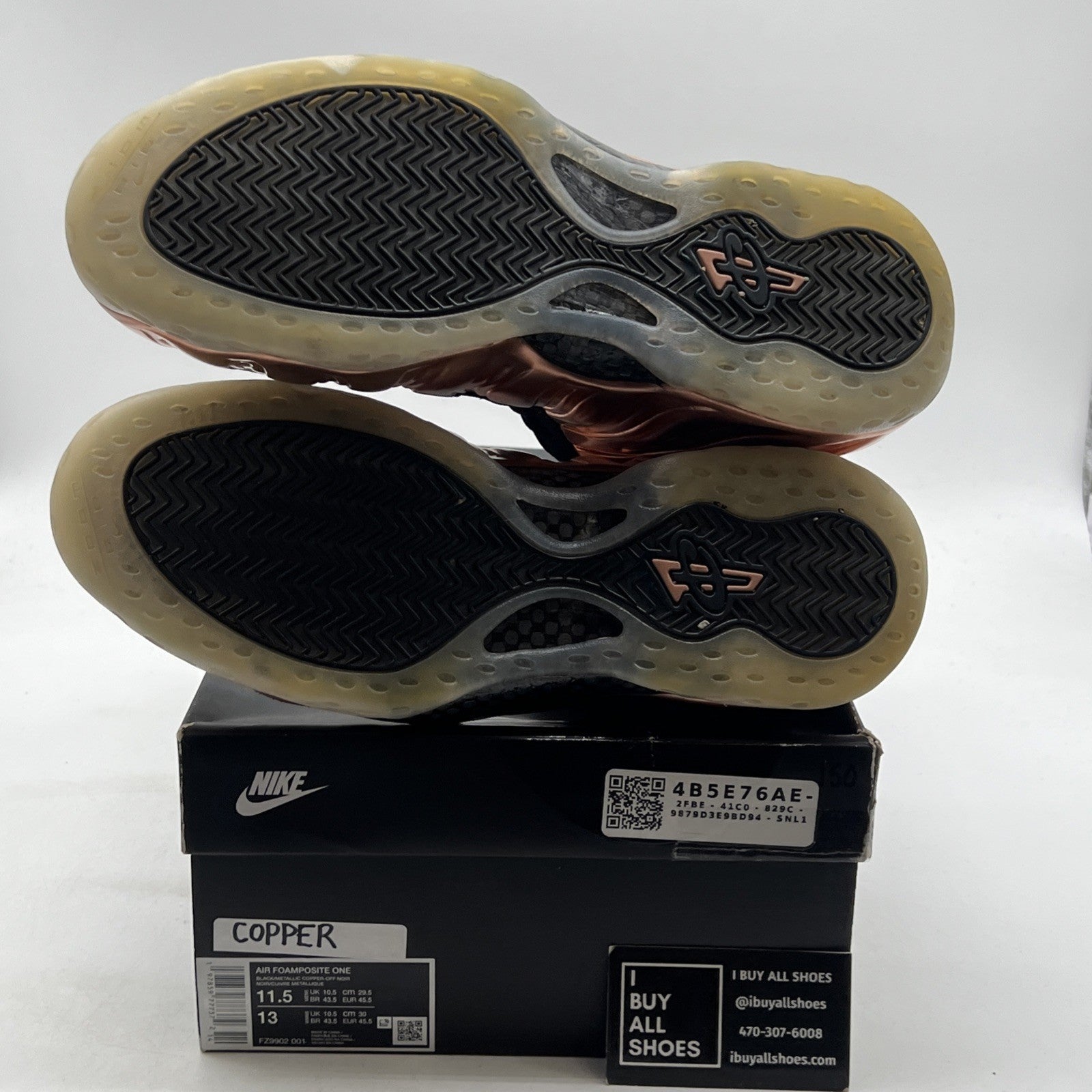 Size 11.5 - Nike Air Foamposite One 2024 Copper (FZ9902-001)