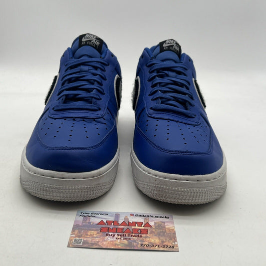 Size 12 - Nike Air Force 1 Low Chenille Swoosh (823511-409)